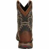 Durango LIL' Toddler Western Boot, TAN BLACK, M, Size 7.5 DWBT048